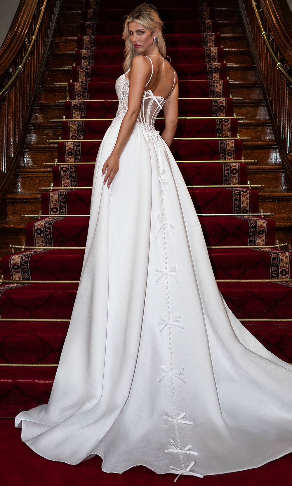 Rachel Allan RB2232 - Sweetheart Lace Bodice Bridal Gown Wedding Dresses