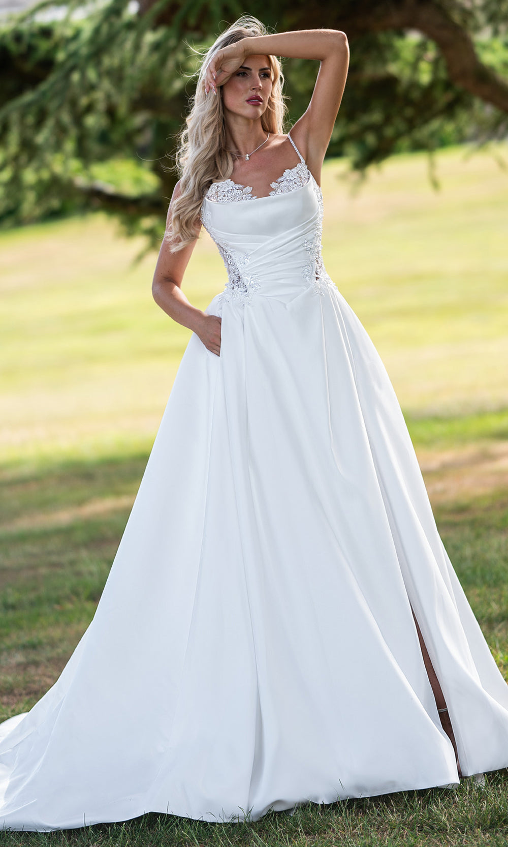 Rachel Allan RB2232 - Sweetheart Lace Bodice Bridal Gown Wedding Dresses