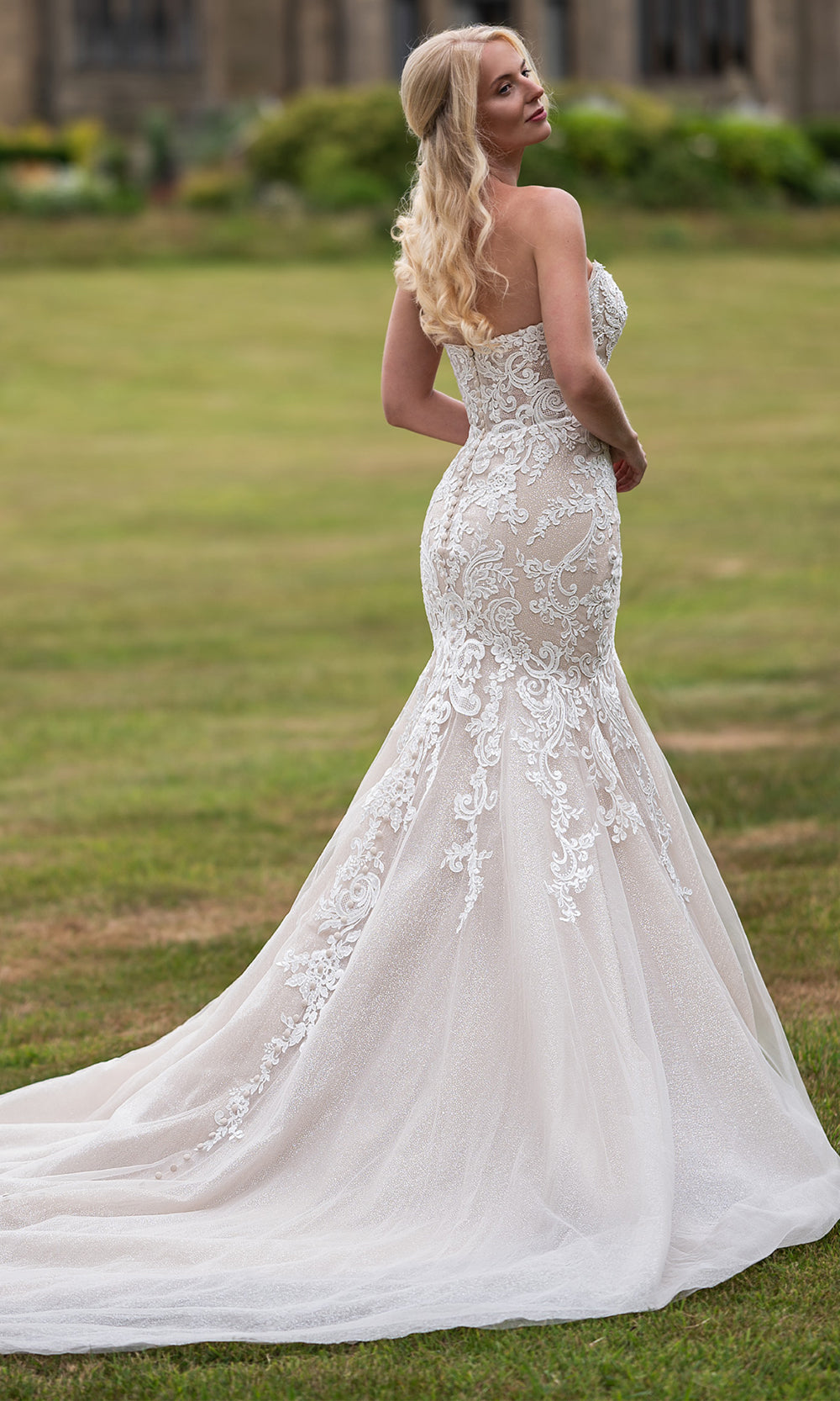 Rachel Allan RB2239 - Sweetheart Lace Fitted Bridal Gown Wedding Dresses