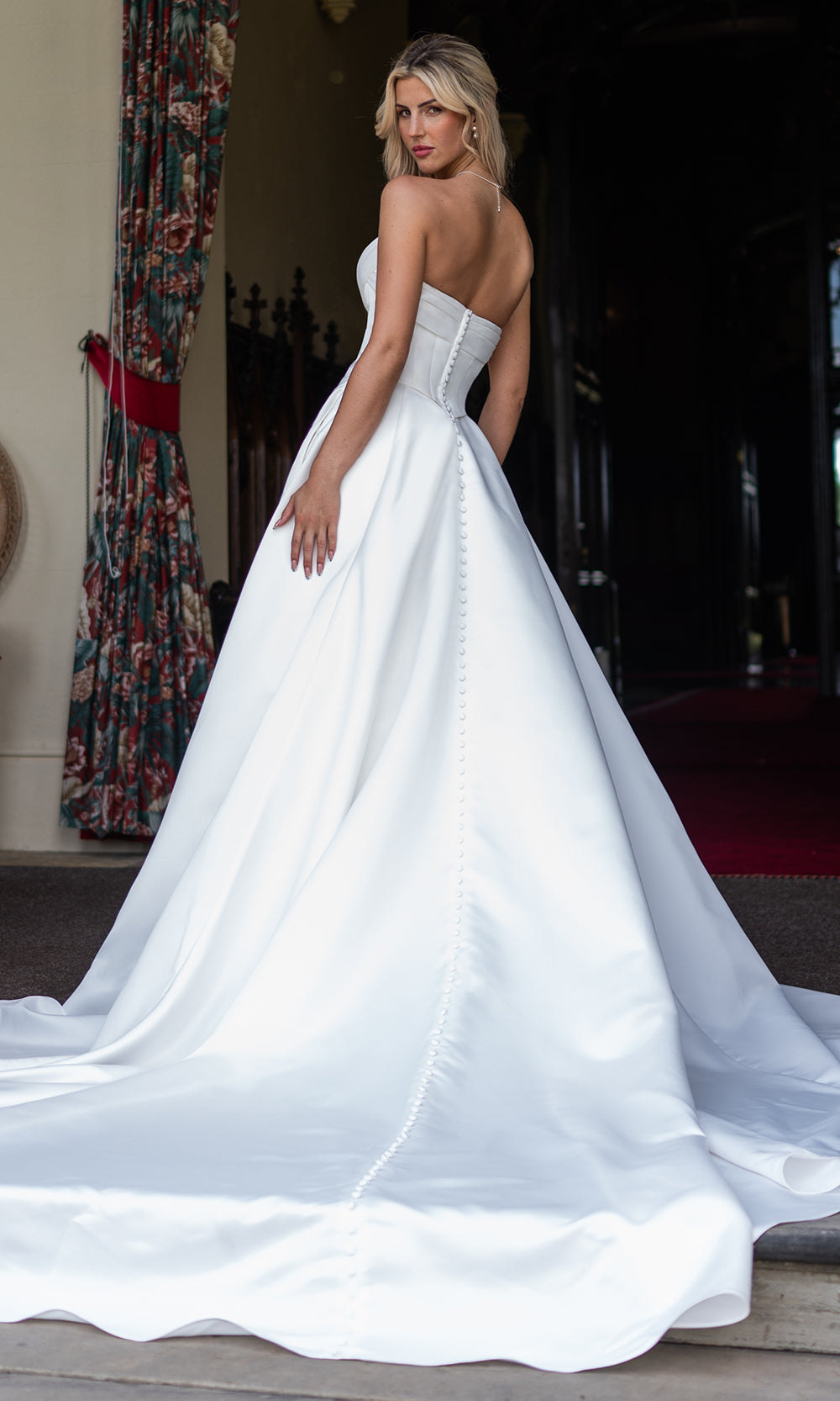 Rachel Allan RB2242 - Minimalist Strapless Bridal Gown Wedding Dresses in Ivory