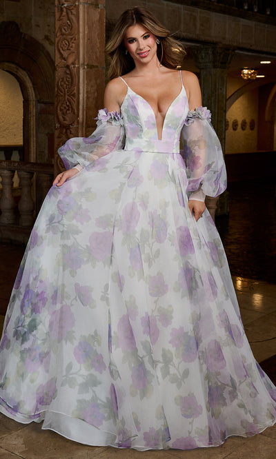Rachel Allan RB3219 - Organza A?Line Wedding Dress Bridal Dresses