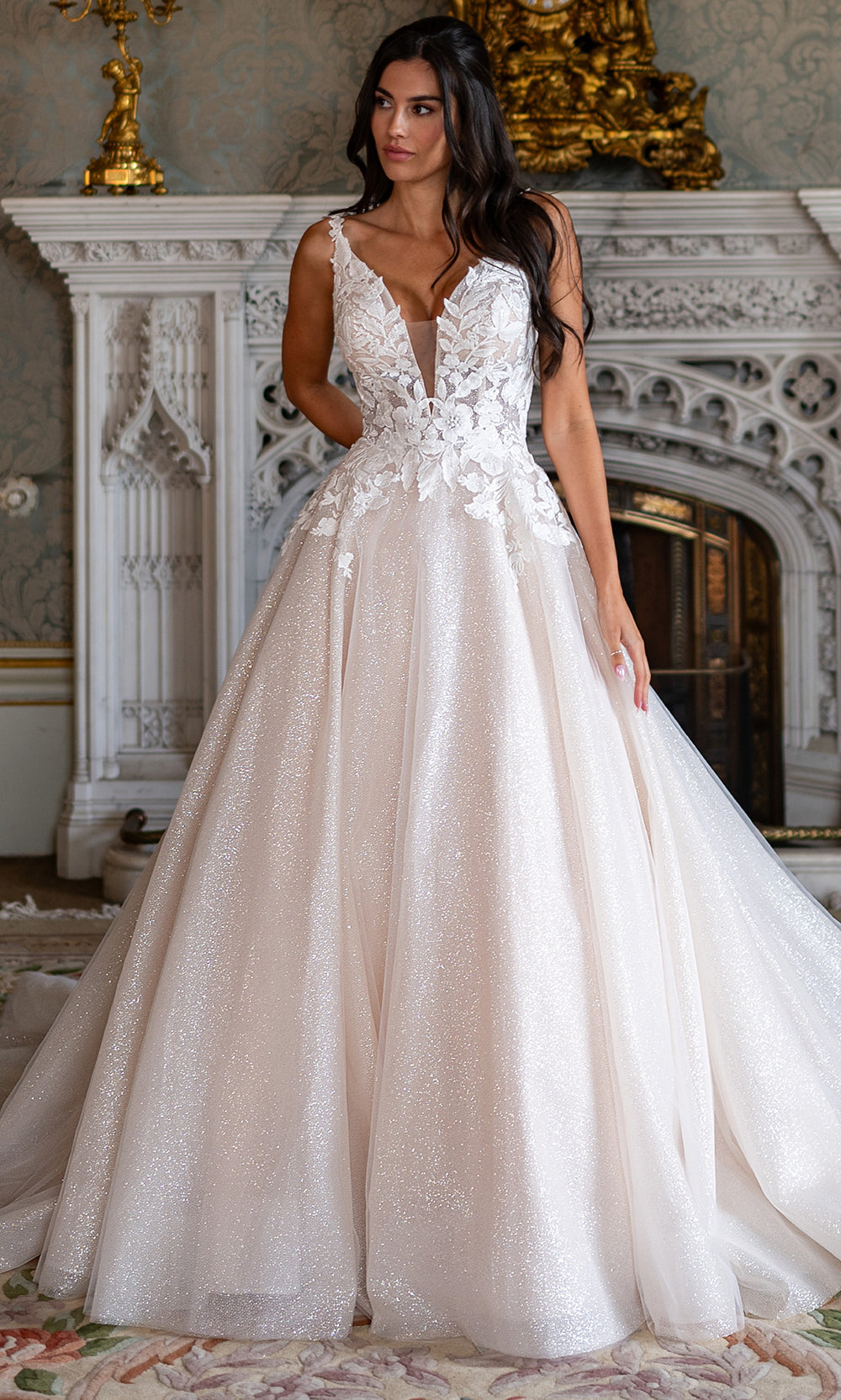 Rachel Allan RB3244 - Illusion Back Lace Wedding Dress Wedding Dresses