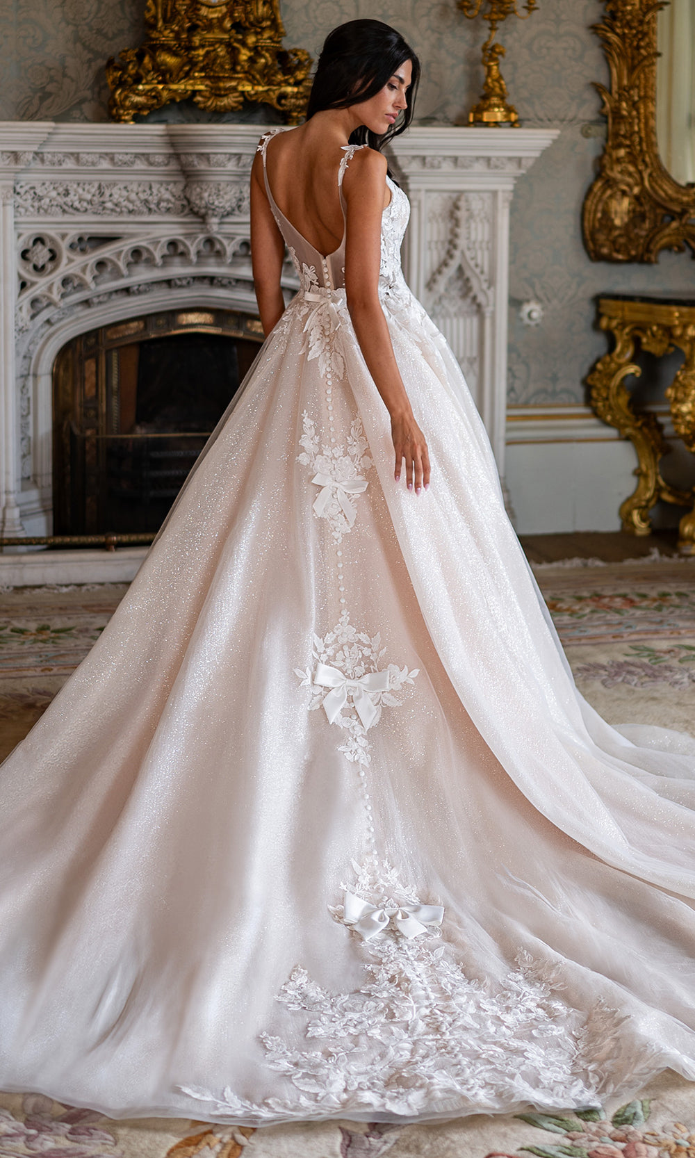 Rachel Allan RB3244 - Illusion Back Lace Wedding Dress Wedding Dresses
