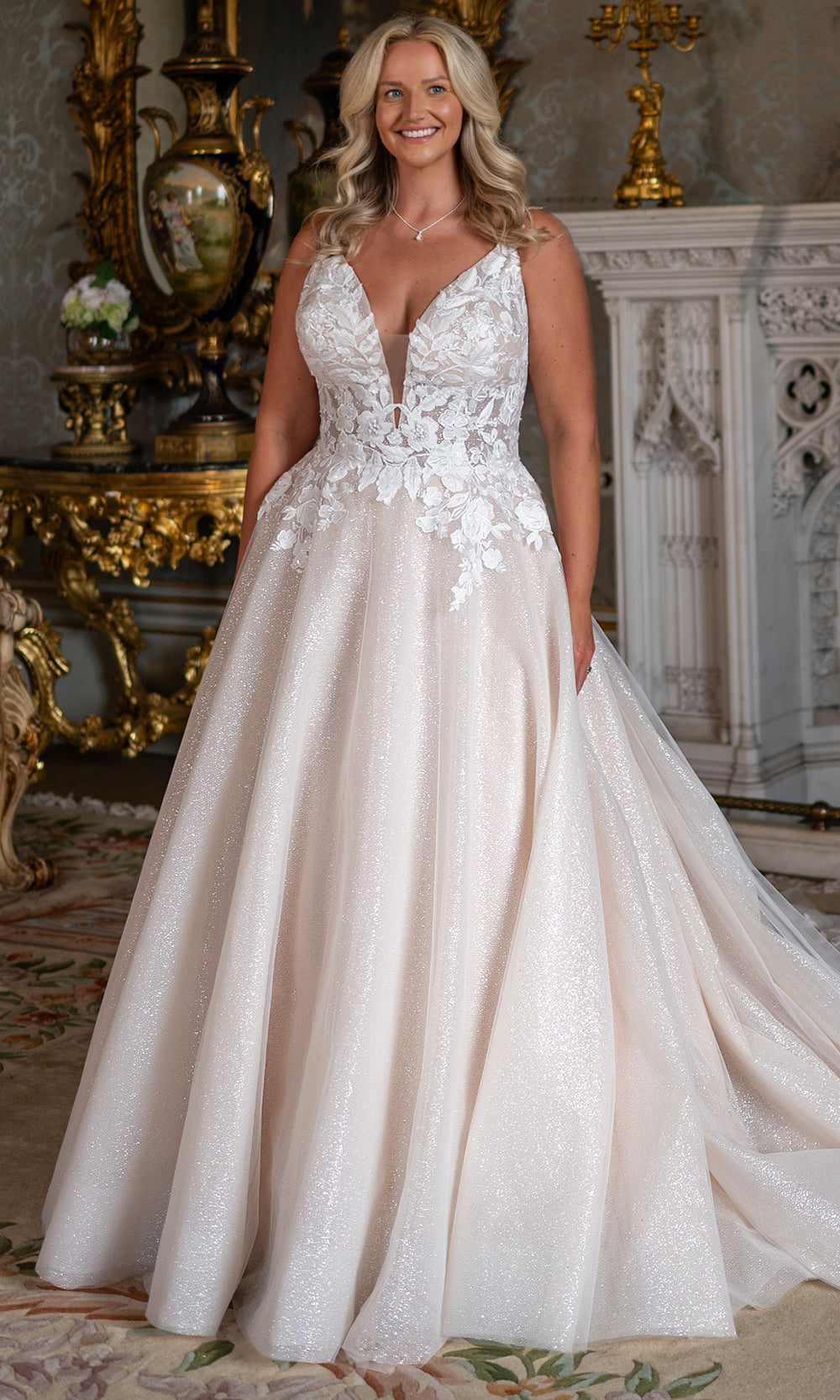 Rachel Allan RB3244 - Illusion Back Lace Wedding Dress Wedding Dresses