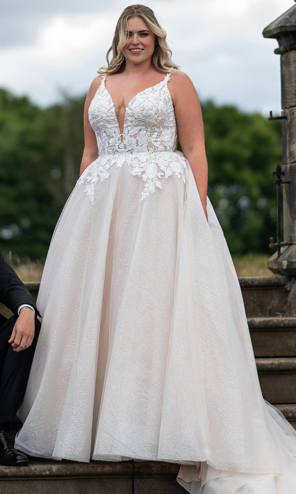 Rachel Allan RB3244 - Illusion Back Lace Wedding Dress Wedding Dresses