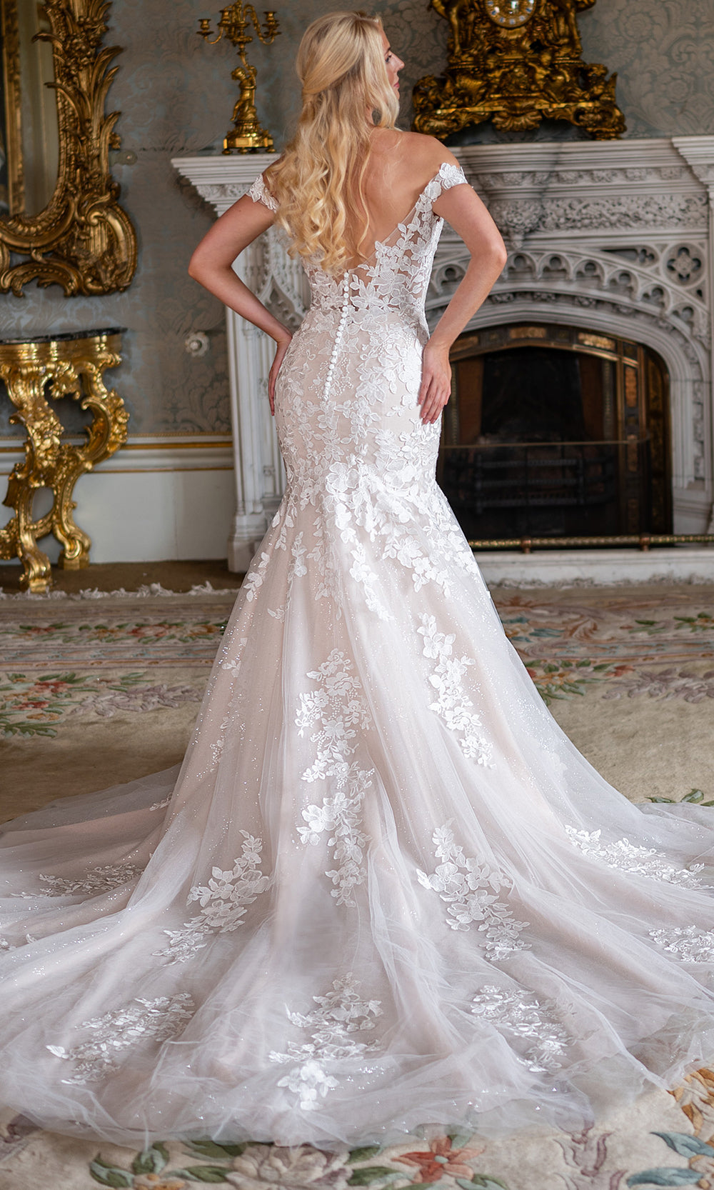 Rachel Allan RB3245 - Illusion Back Tulle Wedding Dress Wedding Dresses