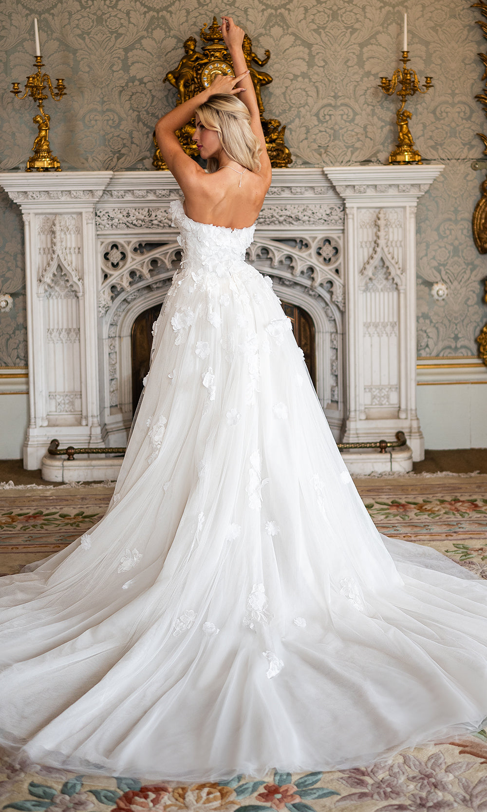 Rachel Allan RB3252 - Sweetheart Tulle Bridal Ball Gown Wedding Dresses in Ivory