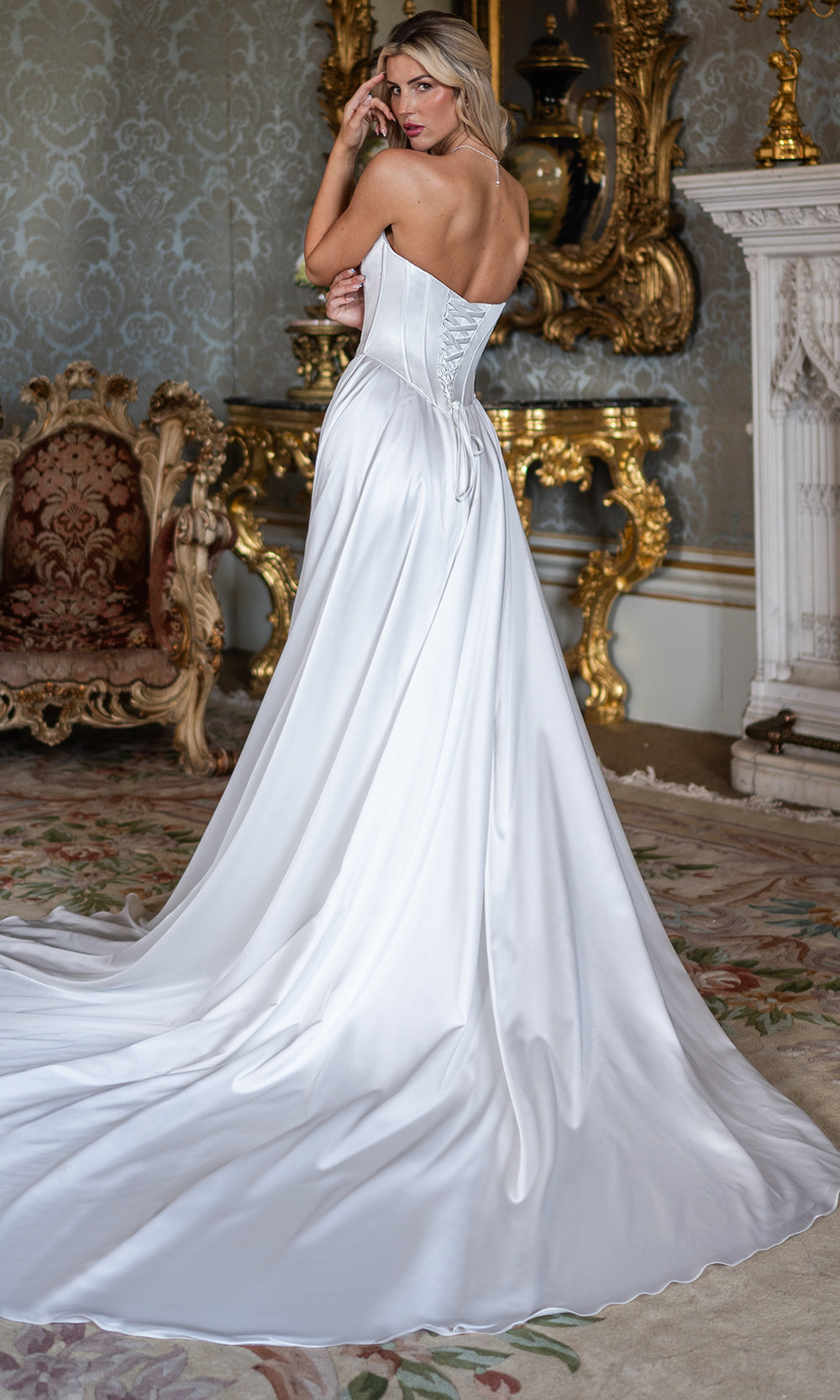Rachel Allan RB3253 - Minimalist Strapless Wedding Gown Wedding Dresses in Ivory