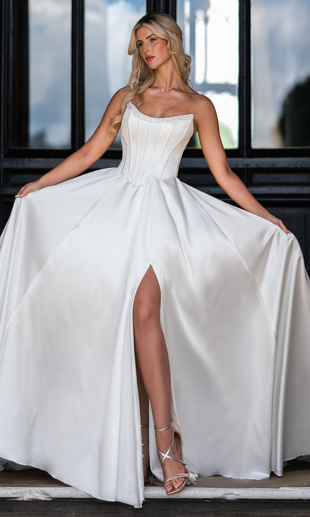 Rachel Allan RB3253 - Minimalist Strapless Wedding Gown Wedding Dresses in Ivory