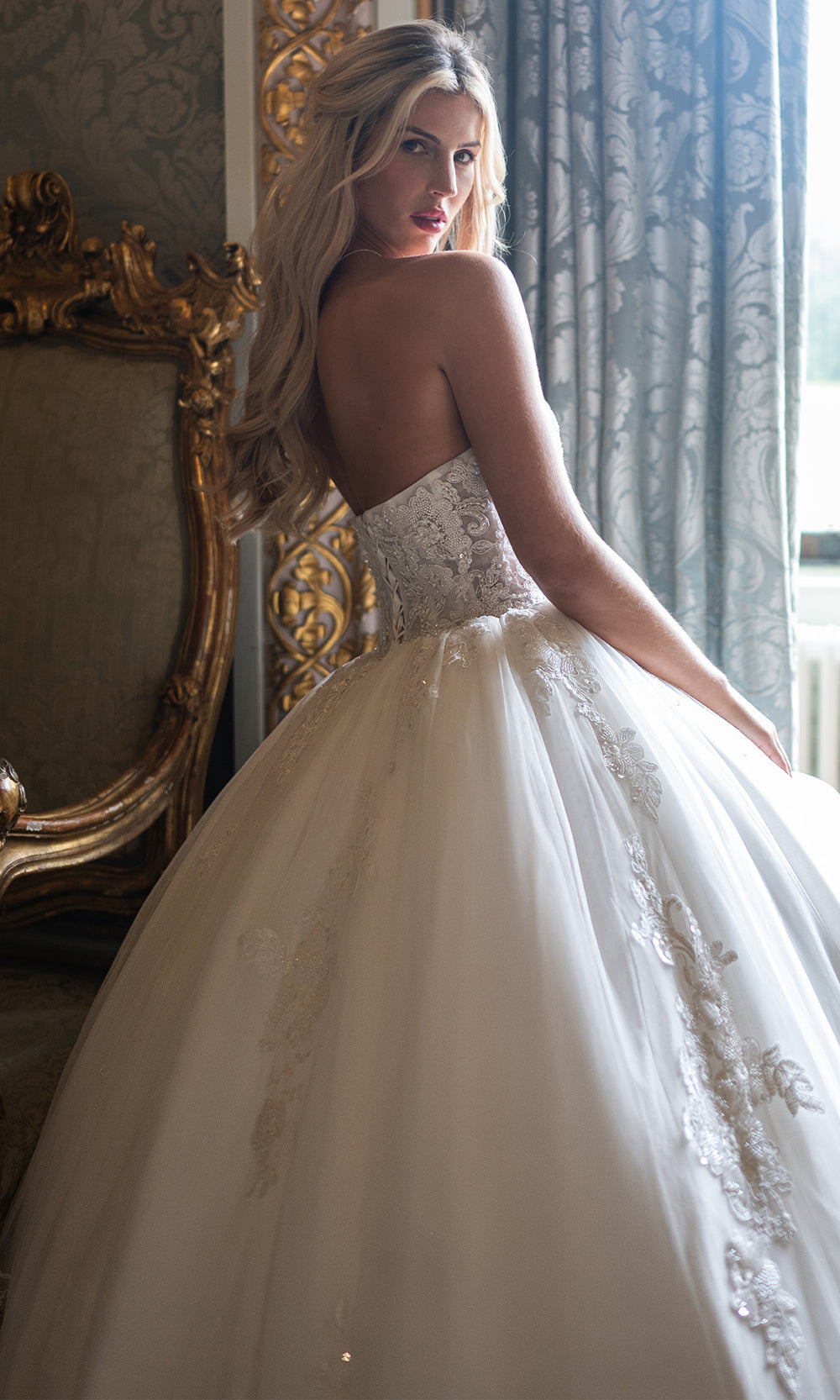Rachel Allan RB4235 - Romantic Tulle Ball Gown Bridal Dress Wedding Dresses