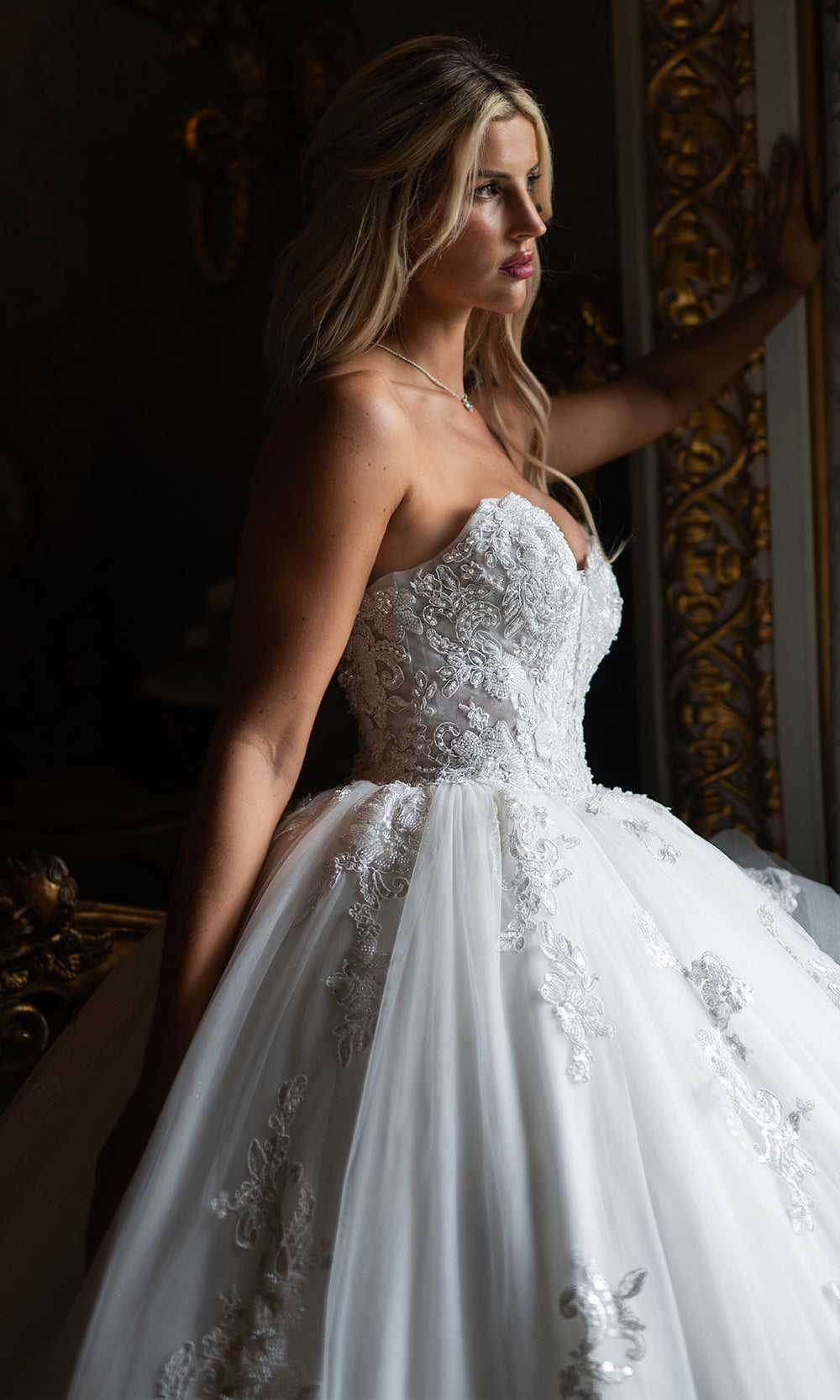 Rachel Allan RB4235 - Romantic Tulle Ball Gown Bridal Dress Wedding Dresses