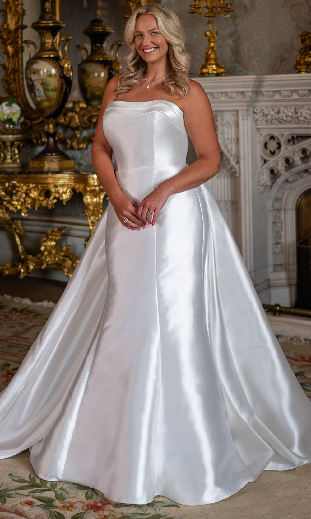 Rachel Allan RB4240 - Classic Strapless Wedding Dress Wedding Dresses in Ivory