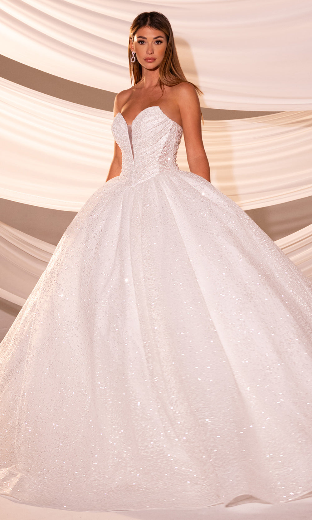 Rachel Allan RB5110 - Sparkling Sweetheart Bridal Gown Ball Gowns