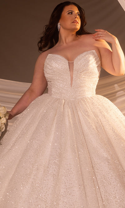 Rachel Allan RB5110 - Sparkling Sweetheart Bridal Gown Ball Gowns