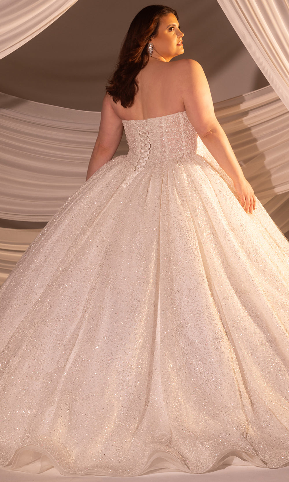 Rachel Allan RB5110 - Sparkling Sweetheart Bridal Gown Ball Gowns