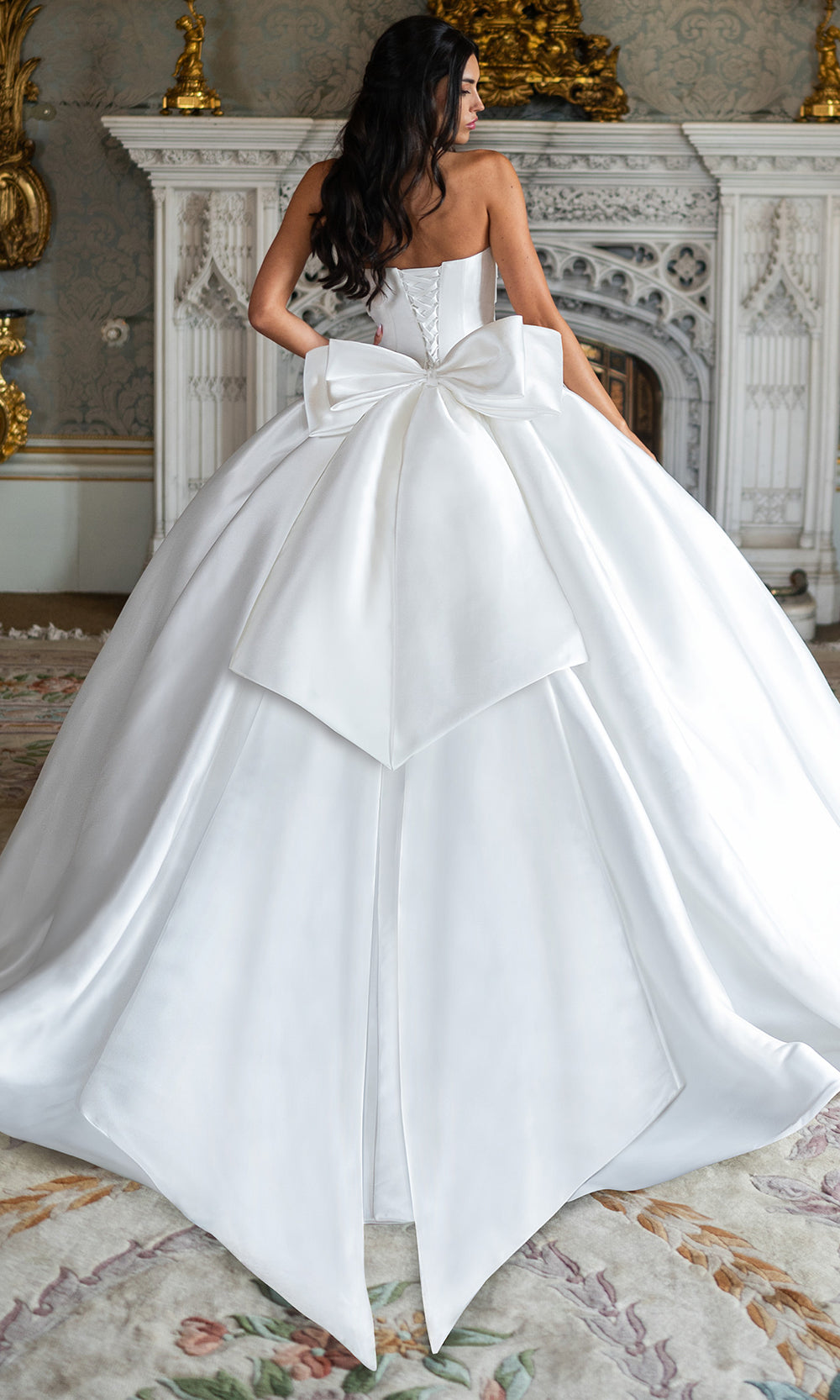 Rachel Allan RB6190 - Couture Inspired Strapless Bridal Gown Wedding Dresses