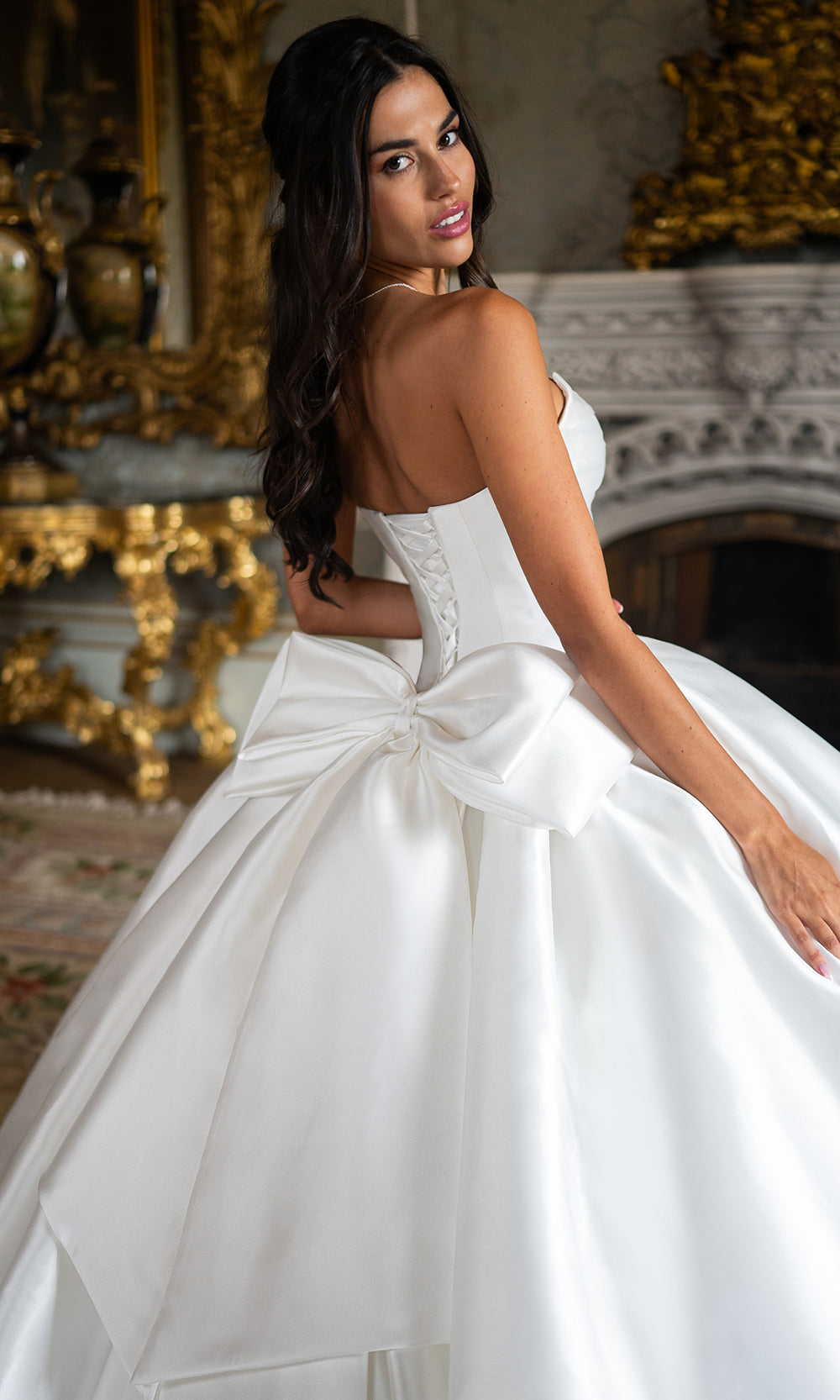 Rachel Allan RB6190 - Couture Inspired Strapless Bridal Gown Wedding Dresses