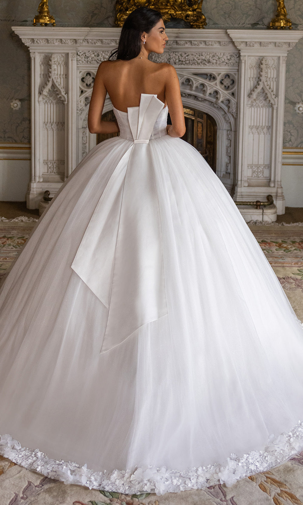 Rachel Allan RB6194 - Corset Bodice Tulle Ball Gown Wedding Dresses