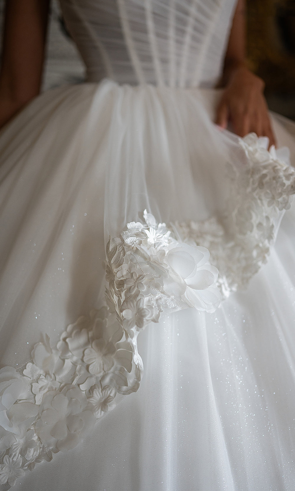 Rachel Allan RB6194 - Corset Bodice Tulle Ball Gown Wedding Dresses