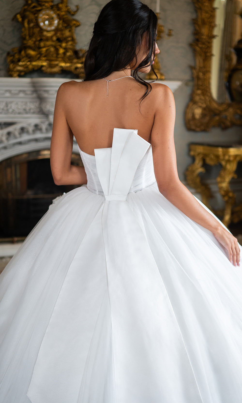 Rachel Allan RB6194 - Corset Bodice Tulle Ball Gown Wedding Dresses