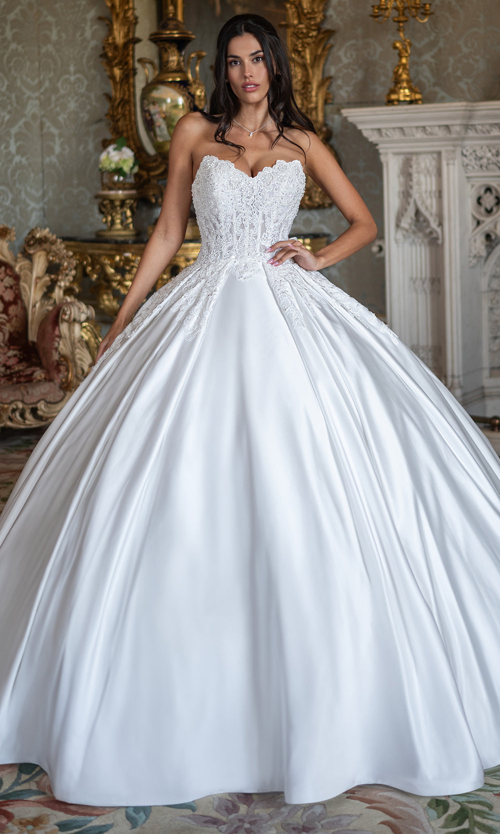 Rachel Allan RB6195 - Sweetheart Corset Bridal Gown Wedding Dresses