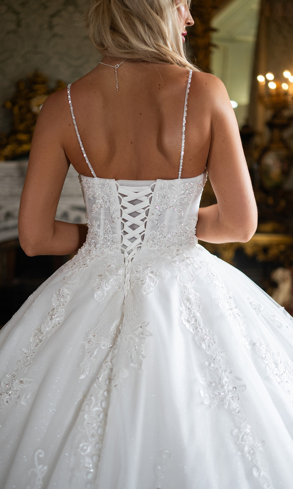 Rachel Allan RB6196 - Sweetheart Lace Bridal Ball Gown Wedding Dresses