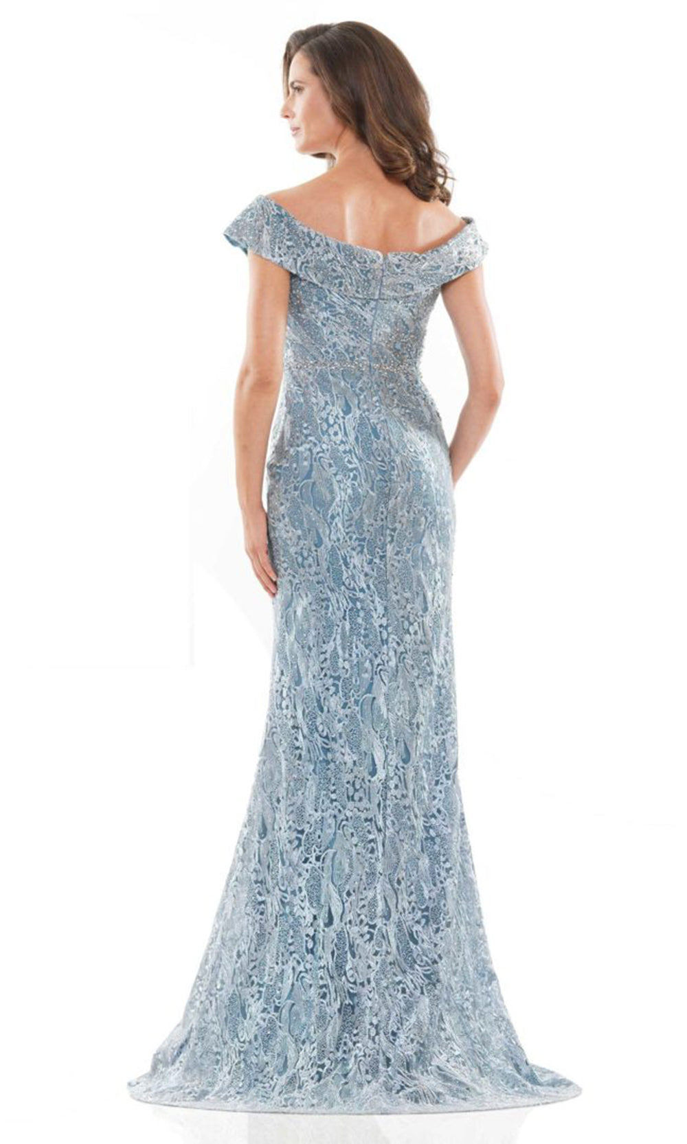 Rina di Montella RD2740-1 - Fitted Lace Sheath Evening Dress Mother of the Bride Dresses