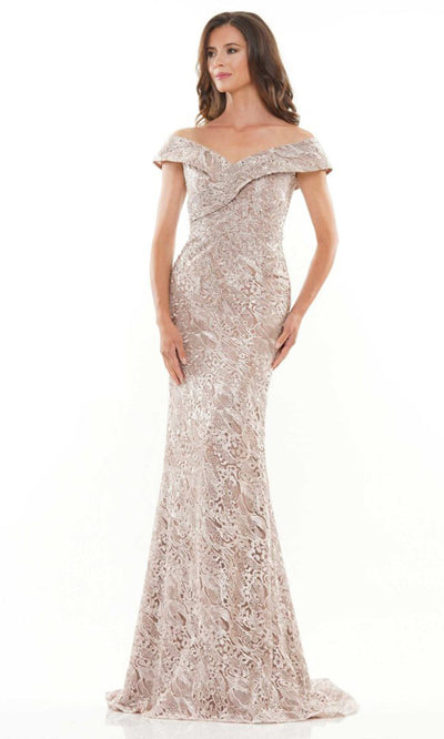 Rina di Montella RD2740-1 - Fitted Lace Sheath Evening Dress Mother of the Bride Dresses