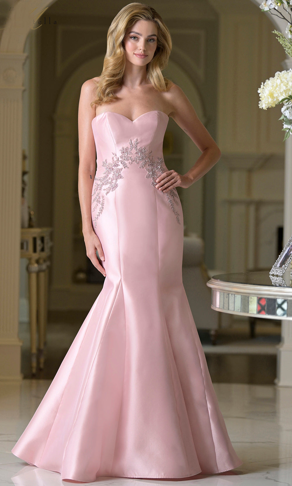 Rina di Montella RD3420-1 - Mermaid Sweetheart Long Gown Formal Gowns