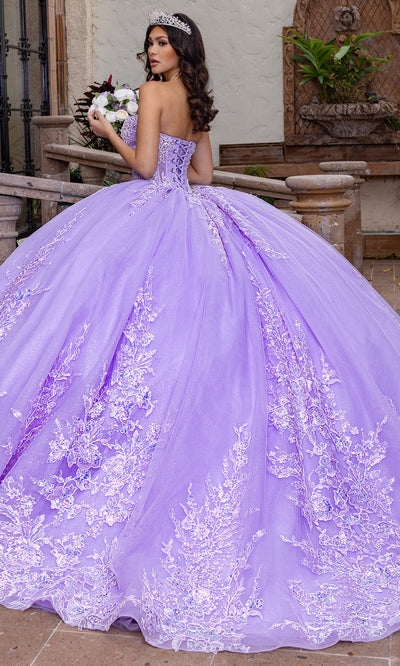 Rachel Allan RQ1169 - Sweetheart Corset Embroidered Quince Gown Quinceanera Dresses