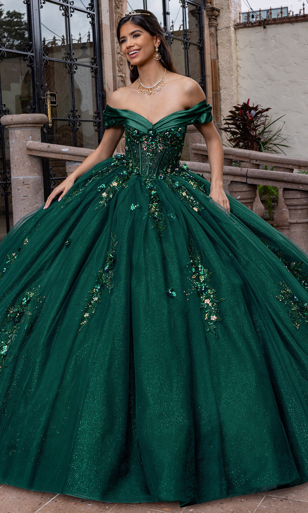 Rachel Allan RQ1170 - Illusion Corset Sequin Quinceanera Gown Quinceanera Dresses