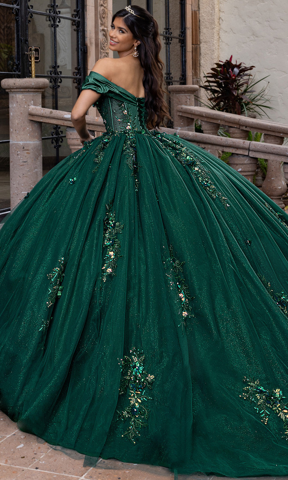Rachel Allan RQ1170 - Illusion Corset Sequin Quinceanera Gown Quinceanera Dresses
