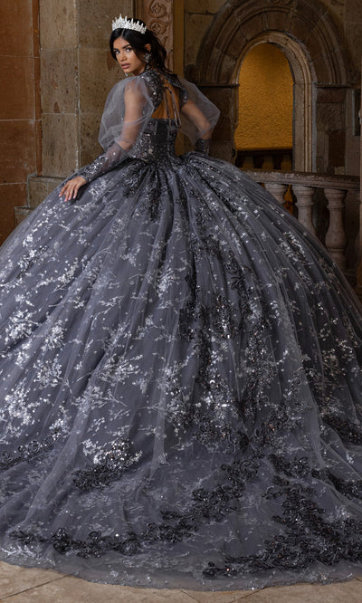 Rachel Allan RQ1172 - Corset Quinceanera Gown with Beaded Detail Quinceanera Dresses
