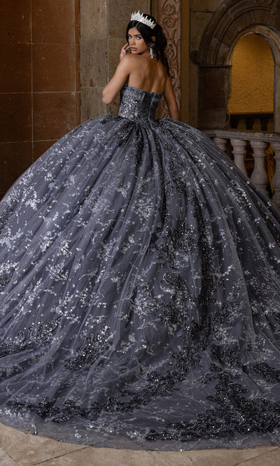 Rachel Allan RQ1172 - Corset Quinceanera Gown with Beaded Detail Quinceanera Dresses