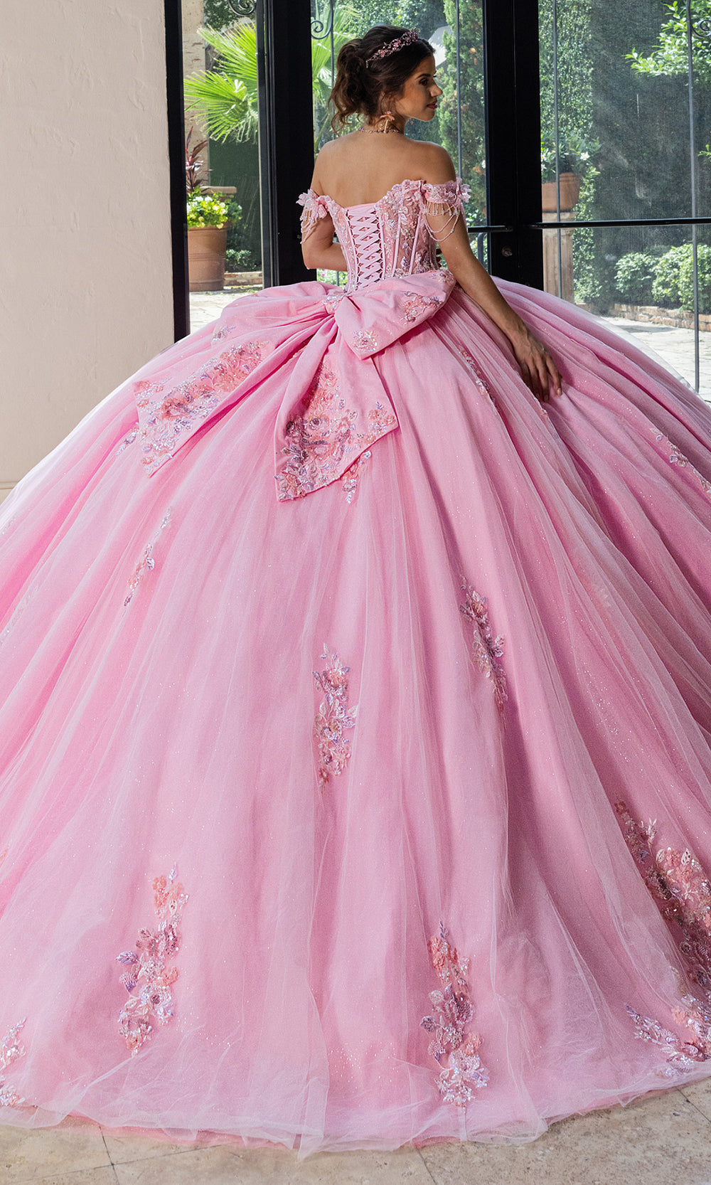 Rachel Allan RQ1184 - Off Shoulder Quinceanera Gown Quinceanera Dresses