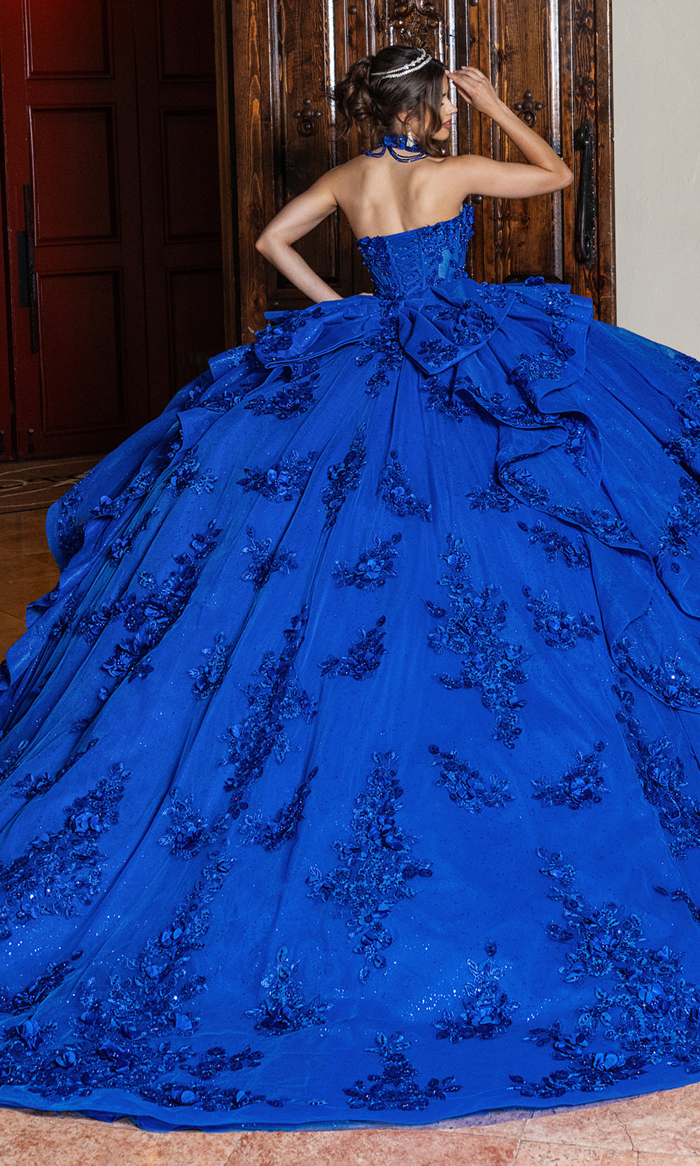 Rachel Allan RQ2241 - Couture Quinceanera Ball Gown Quinceanera Dresses in Royal