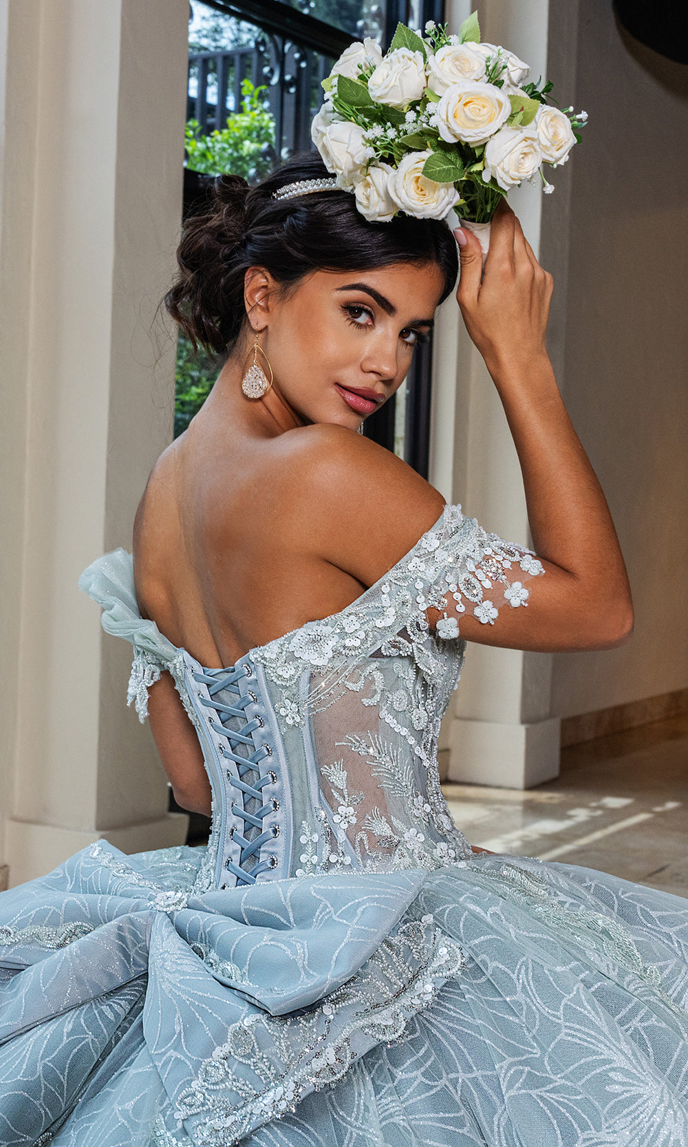 Rachel Allan RQ2246 - Romantic Quinceanera Gown Quinceanera Dresses in Mist