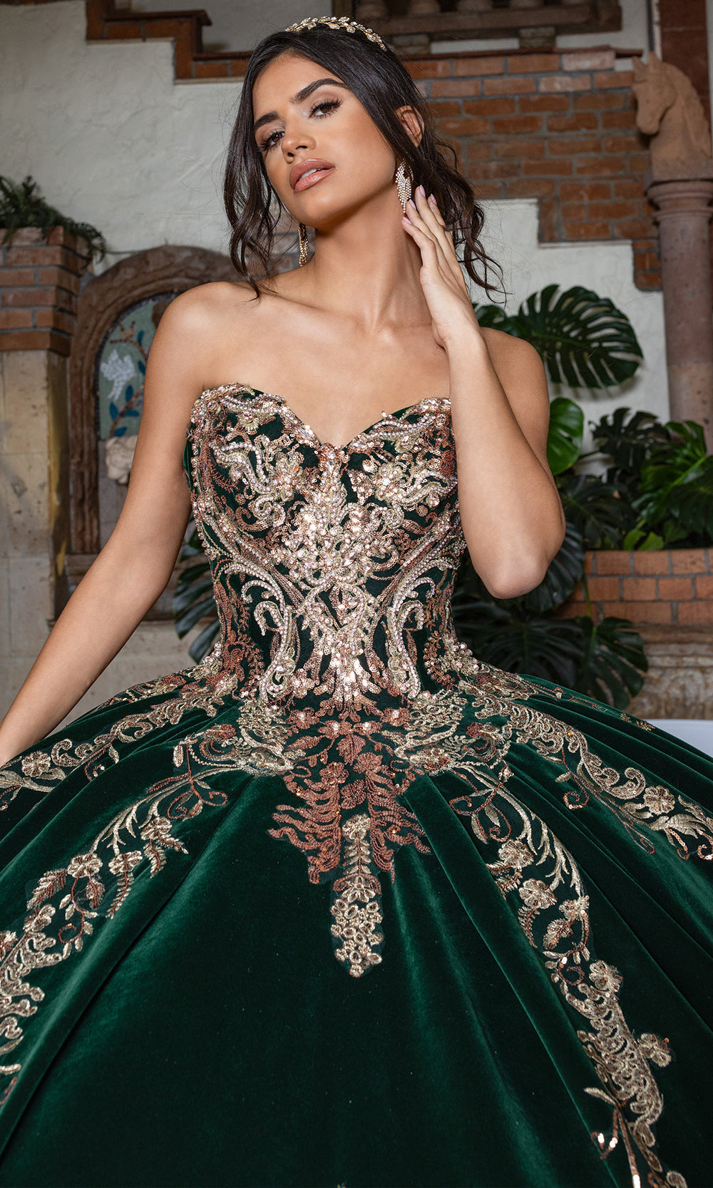 Rachel Allan RQ3160 - Sweetheart Sparkle Detail Ballgown Quinceanera Dresses