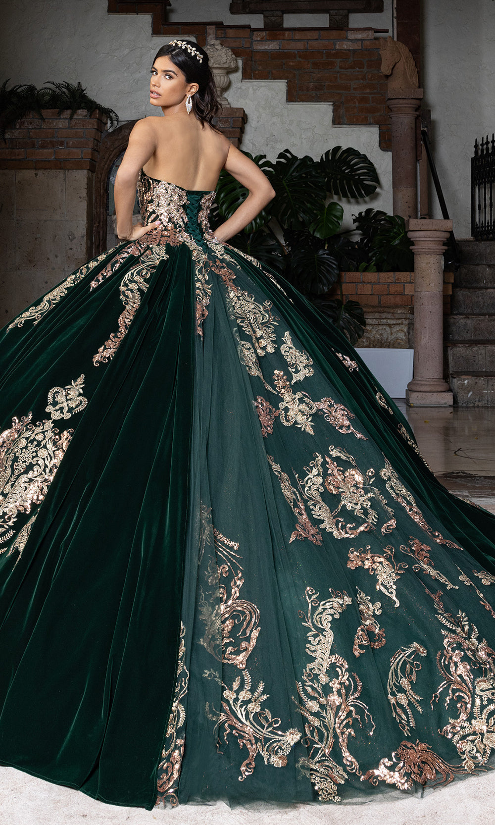 Rachel Allan RQ3160 - Sweetheart Sparkle Detail Ballgown Quinceanera Dresses