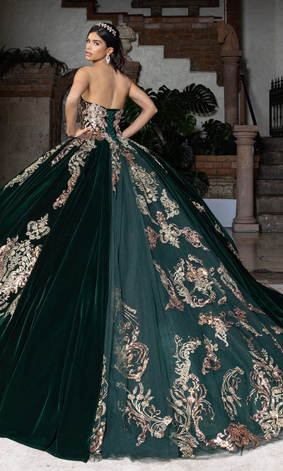 Rachel Allan RQ3160 - Sweetheart Sparkle Detail Ballgown Quinceanera Dresses