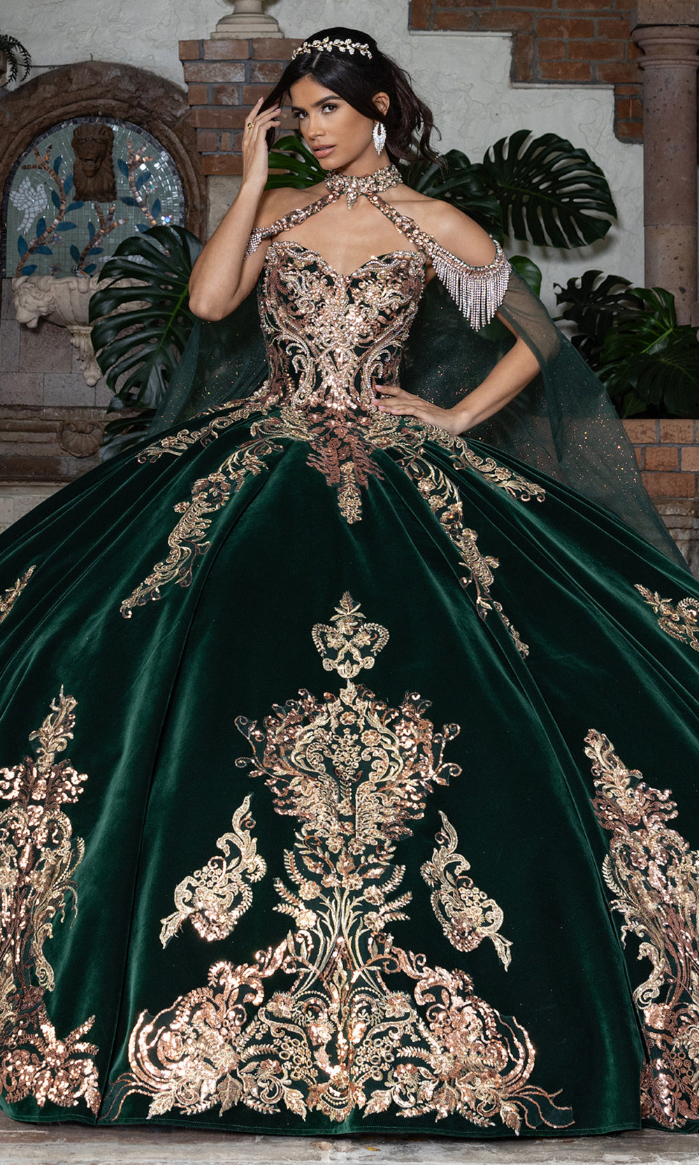 Rachel Allan RQ3160 - Sweetheart Sparkle Detail Ballgown Quinceanera Dresses