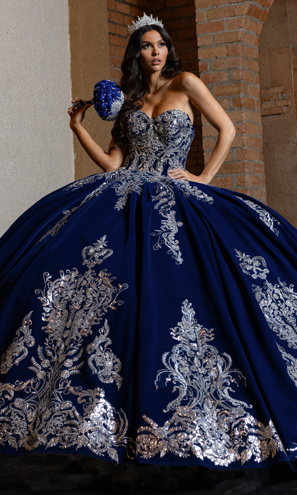 Rachel Allan RQ3160 - Sweetheart Sparkle Detail Ballgown Quinceanera Dresses