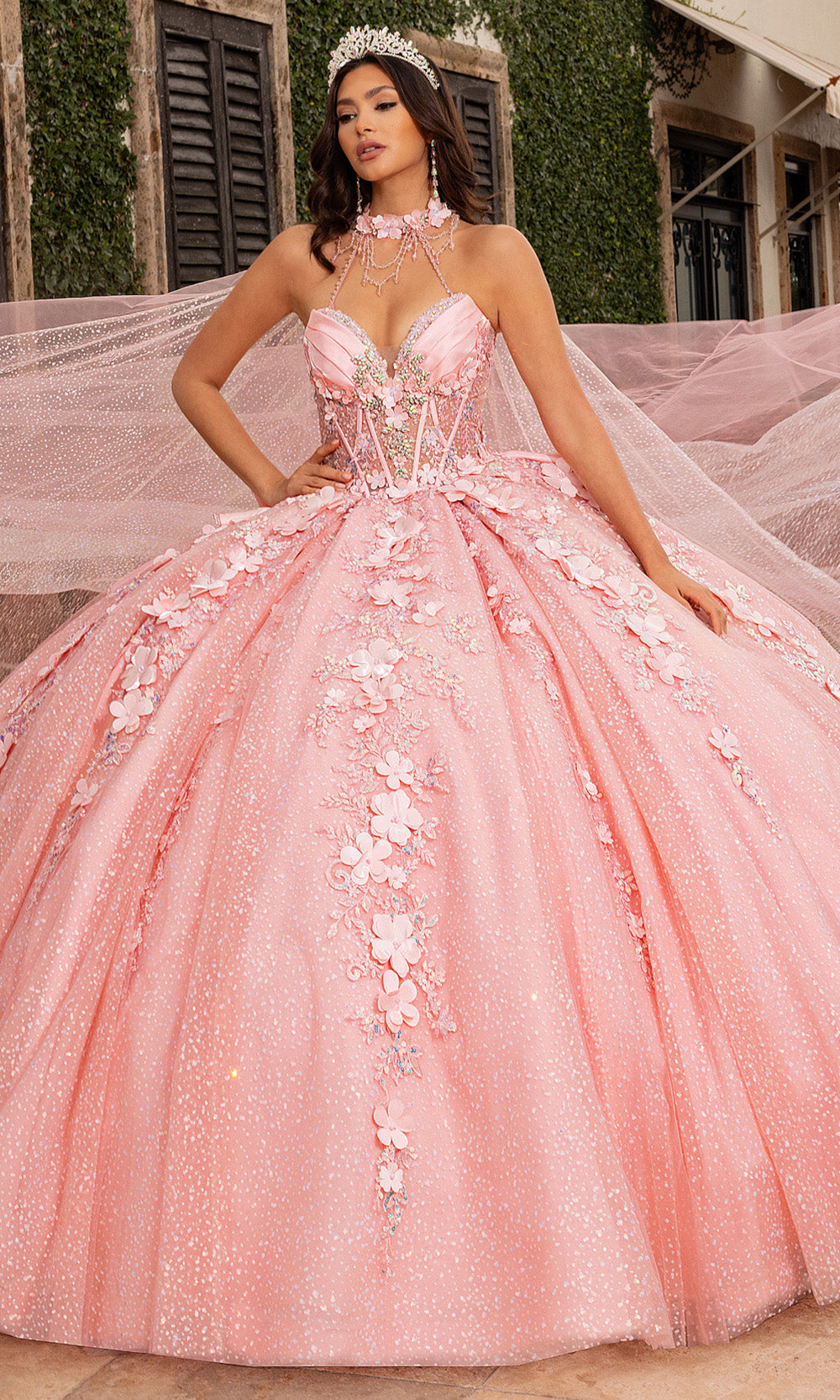 Rachel Allan RQ3162 - Sweetheart Floral Quinceanera Gown Quinceanera Dresses