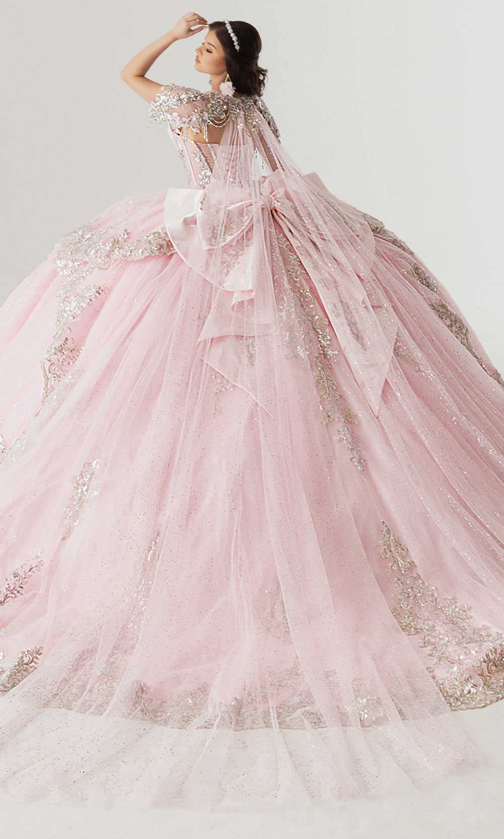 Rachel Allan RQ3172 - Illusion Neckline Quinceanera Dress Quinceanera Dresses