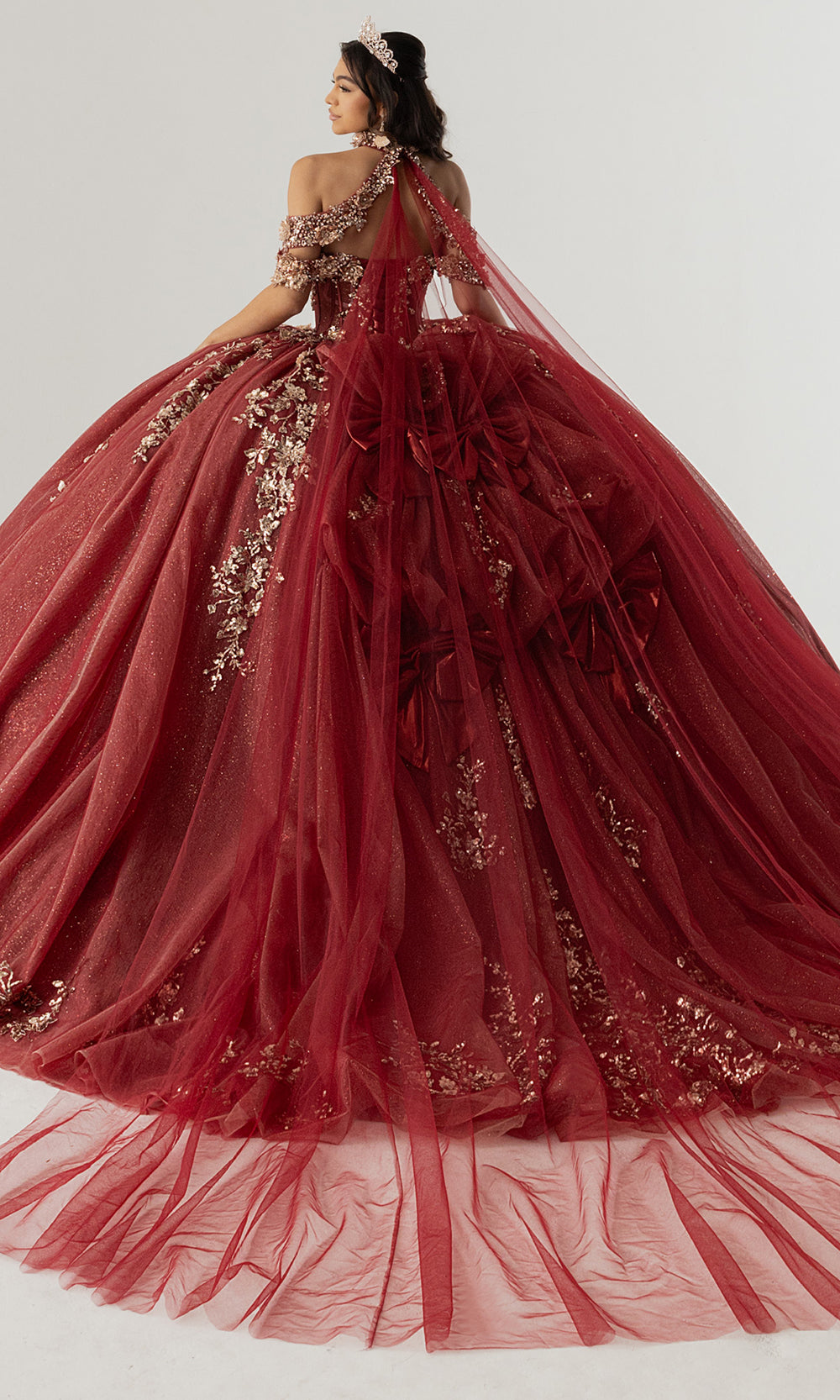 Rachel Allan RQ3178 - Illusion Neckline Quinceanera Dress Quinceanera Dresses