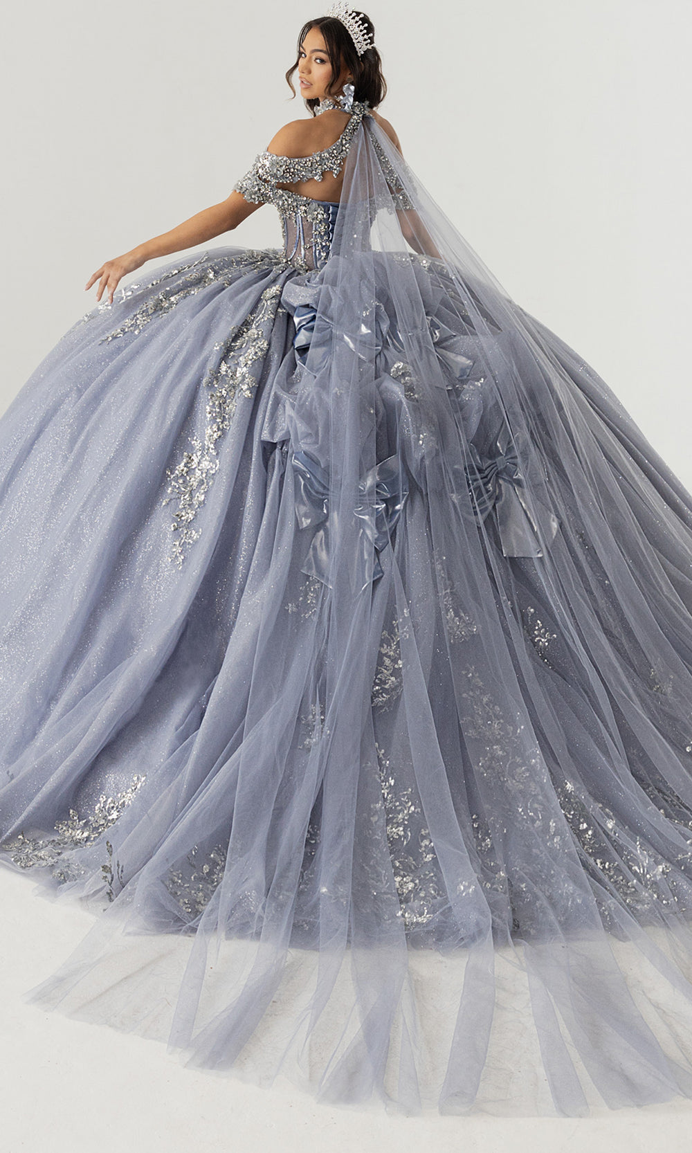 Rachel Allan RQ3178 - Illusion Neckline Quinceanera Dress Quinceanera Dresses