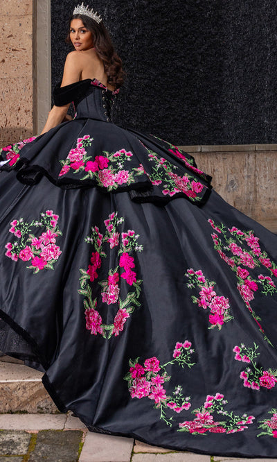 Rachel Allan RQ5016 - Embroidered Charro Style Ballgown Quinceanera Dresses