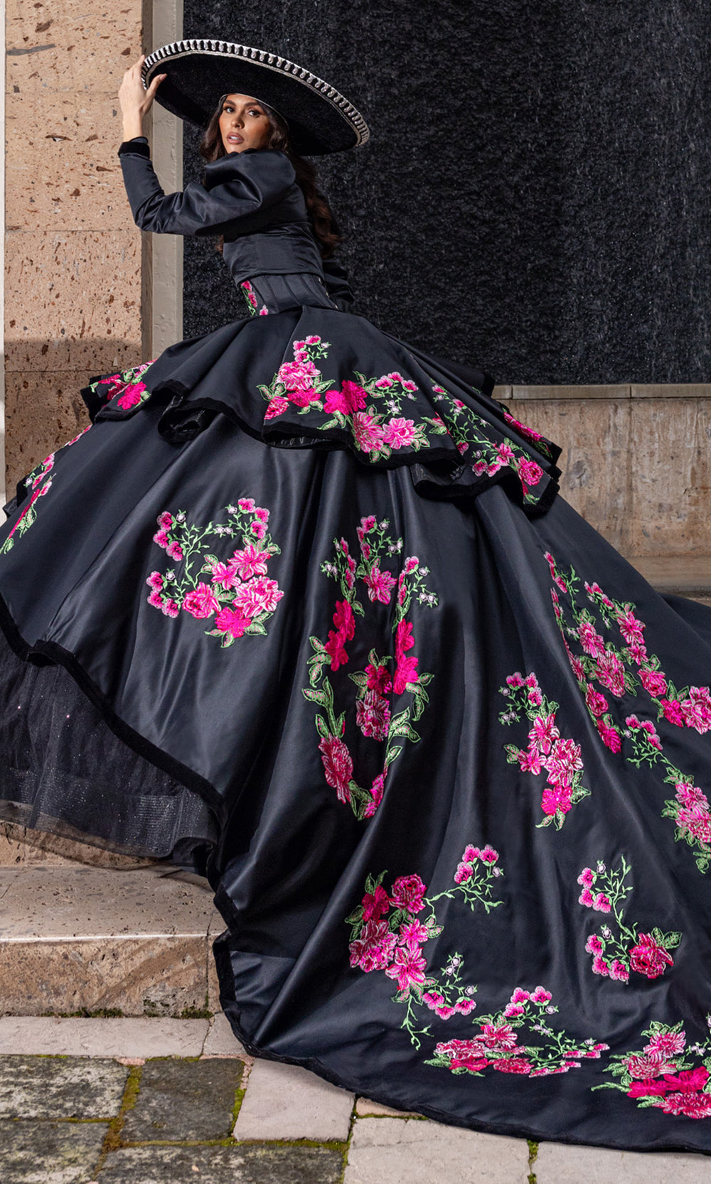 Rachel Allan RQ5016 - Embroidered Charro Style Ballgown Quinceanera Dresses