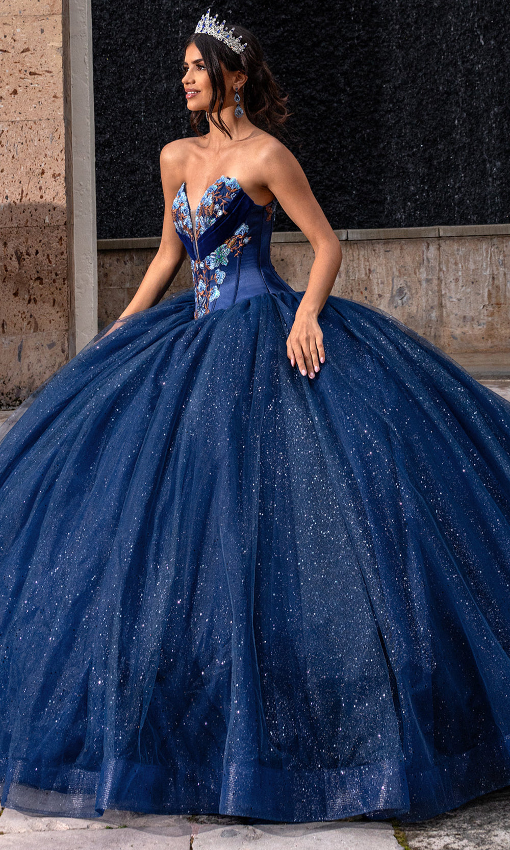 Rachel Allan RQ5016 - Embroidered Charro Style Ballgown Quinceanera Dresses