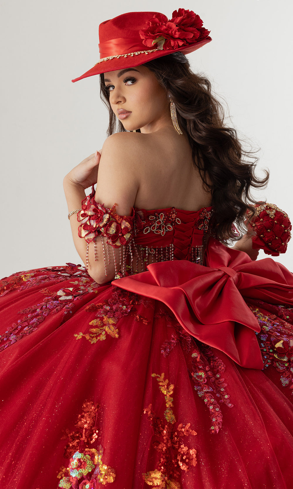 Rachel Allan RQ6012 - Off Shoulder Ruffle Quince Dress Quinceanera Dresses